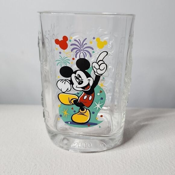 Other - Walt Disney World 2000 Celebration Epcot McDonalds Mickey Mouse  Glass